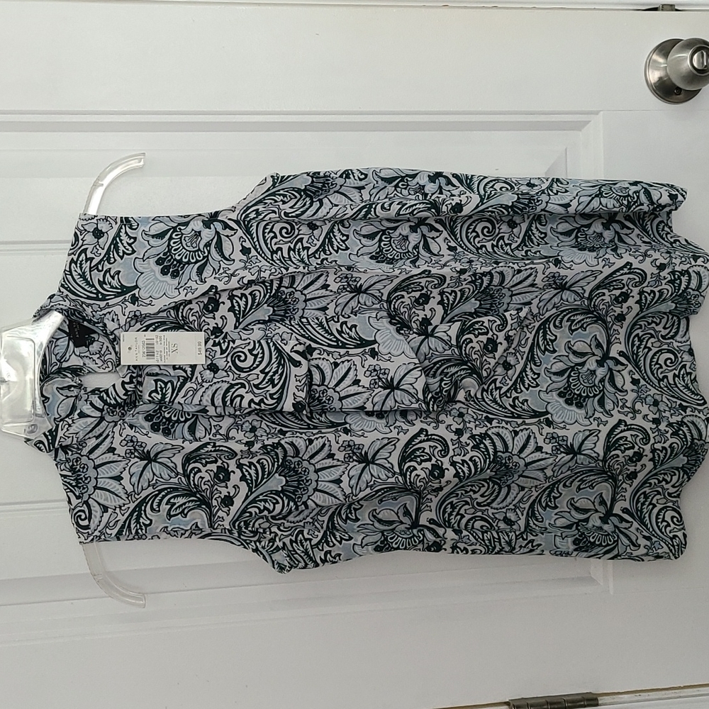 NWT Ann Taylor Sleeveless Blouse Career Wear XS